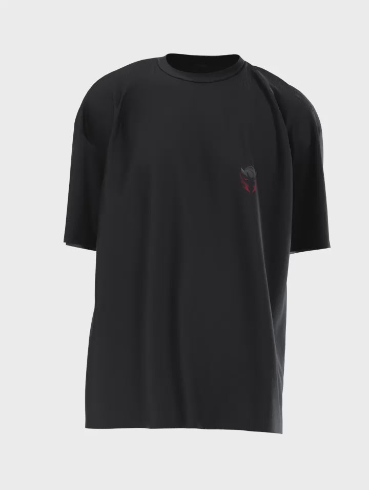 Video of black Darkside Grooming tshirt