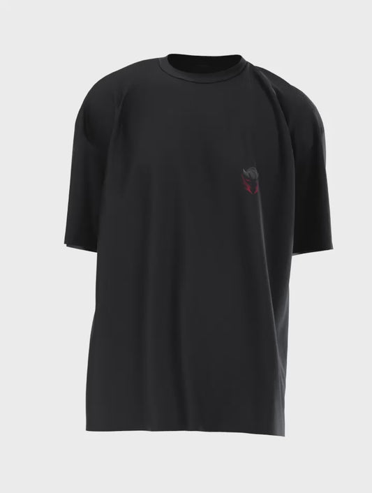 Video of black Darkside Grooming tshirt