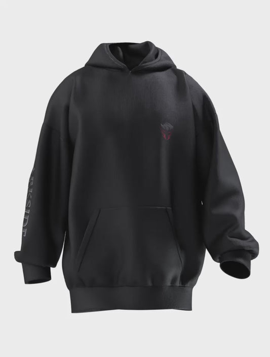 Video of black Darkside Grooming hoody